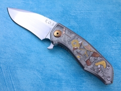 Custom Knife by Robert Oldaker