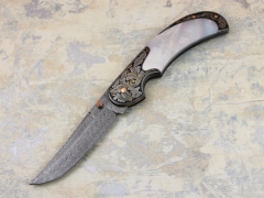 Custom Knife by Tom Overeynder