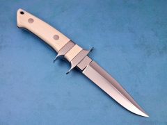 Click to make larger Custom Knife by Thad Buchanan