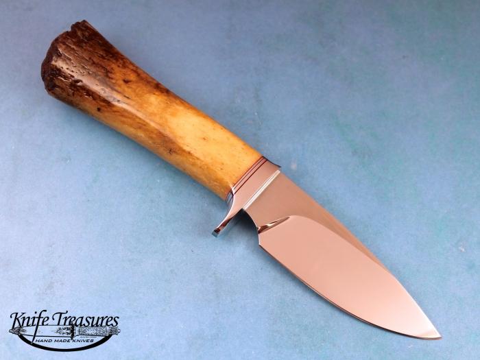 Custom Fixed Blade, N/A, 154 CM, Oosik Knife made by Schuyler Lovestrand